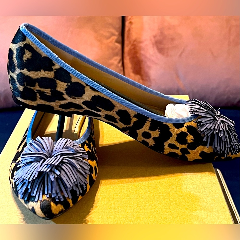 Leopard Print Ballet Flats—Wendy Williams Shoes (HSN Exclusive)